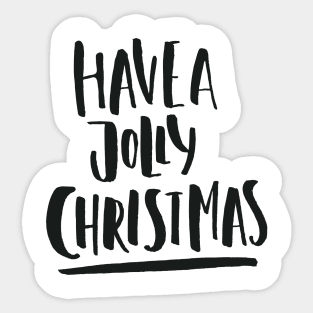 jolly christmas Sticker